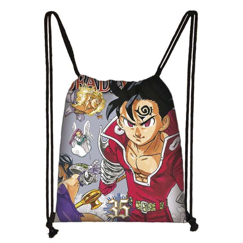 The Seven Deadly Sins Drawstring Backpack