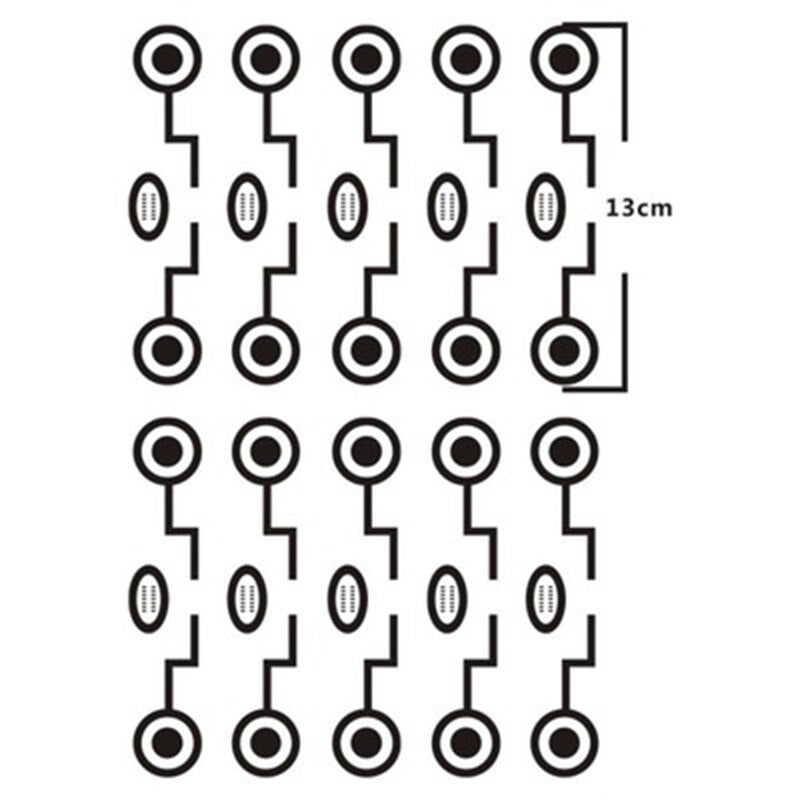 Jujutsu Kaisen Yuji Itadori/Toge Inumaki Cosplay Tattoo Stickers