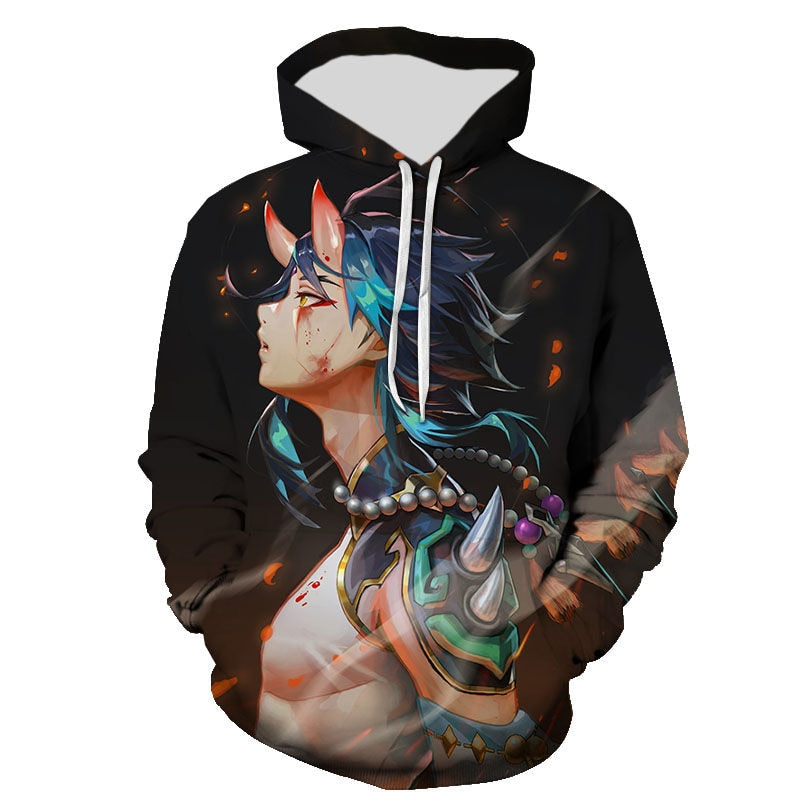 Genshin Impact 3D Printed Hoodie