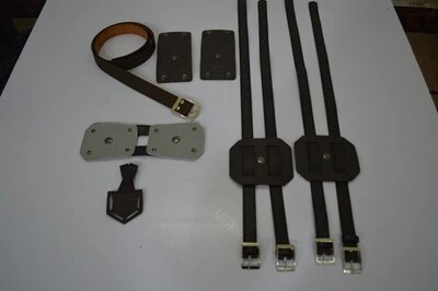 Attack On Titan Cosplay Leather Skirt and Belt set