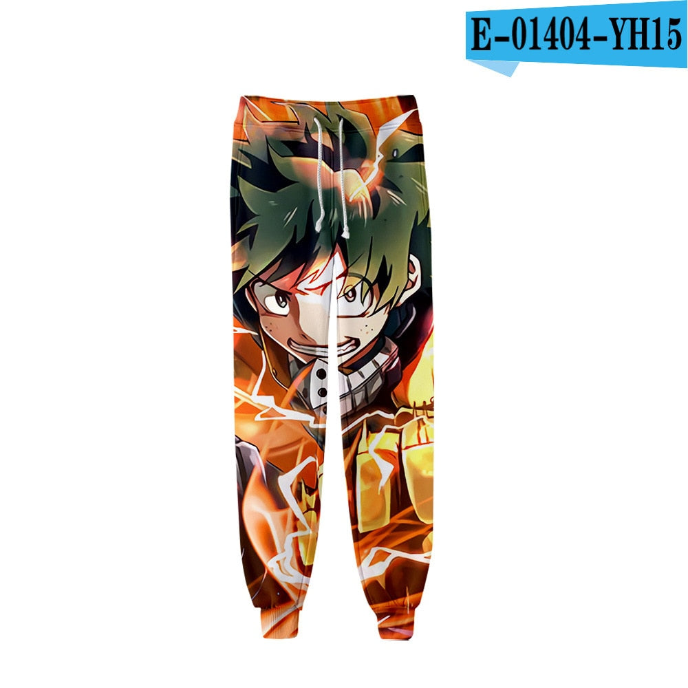 My Hero Academia 3D Print Joggers Pants