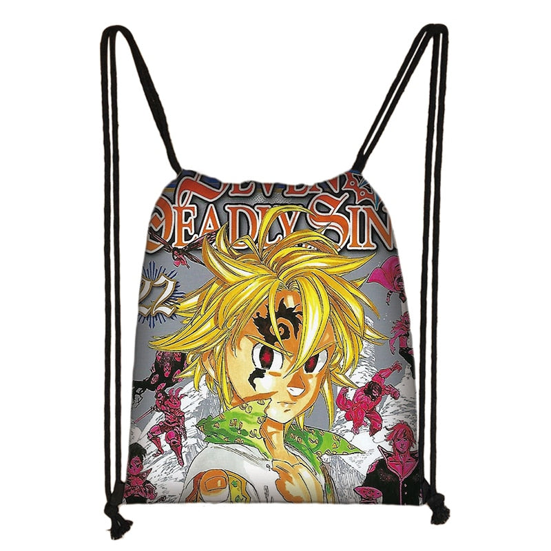 The Seven Deadly Sins Drawstring Backpack