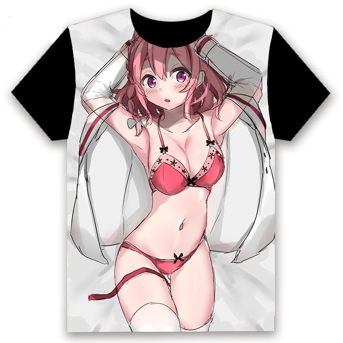 Rent A Girlfriend (Kanojo Okarishimasu) Kazuya Kinoshita /Chizuru Mizuhara Cosplay T-shirts