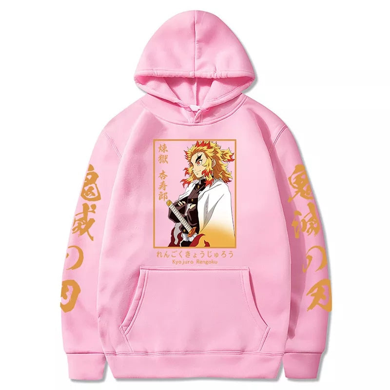 Demon Slayer Loose Sweatshirt - Anime Fantasy Land