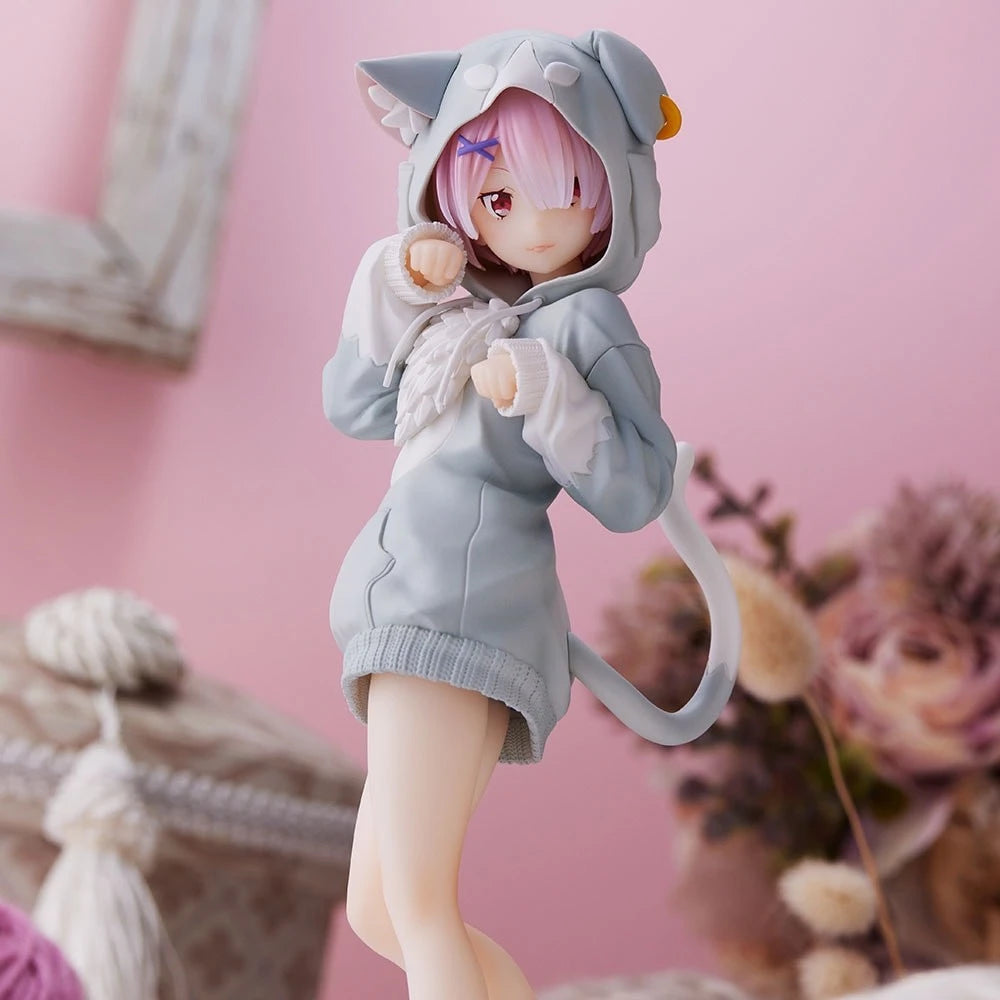 Emilia and Rem Decoration Figure - Anime Fantasy Land