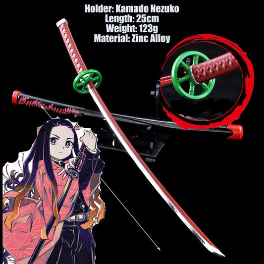 Demon Slayer Kamado Nezuko Katana Sword - Anime Fantasy Land