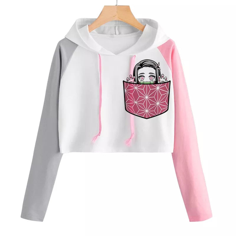 Demon Slayer Anime Kamado Nezuko Tanjiro Sweatshirt - Anime Fantasy Land