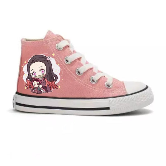 Demon Slayer Cosplay High Top Canvas Shoes - Anime Fantasy Land