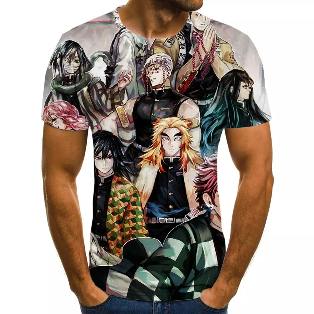 Demon Slayer Manga T-Shirt - Anime Fantasy Land