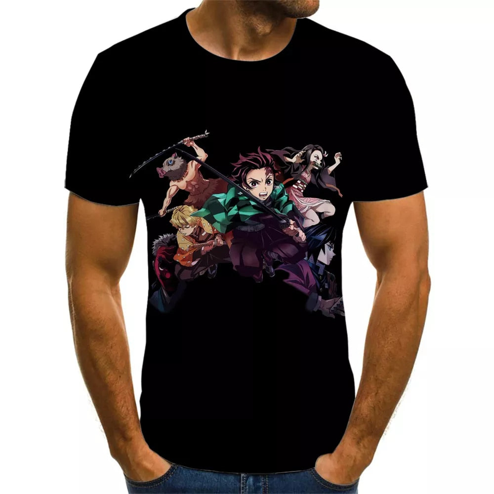 Demon Slayer Manga T-Shirt - Anime Fantasy Land