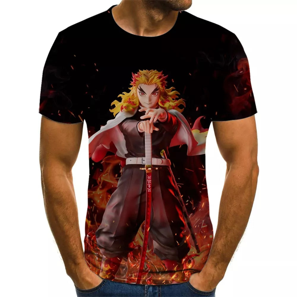 Demon Slayer Manga T-Shirt - Anime Fantasy Land