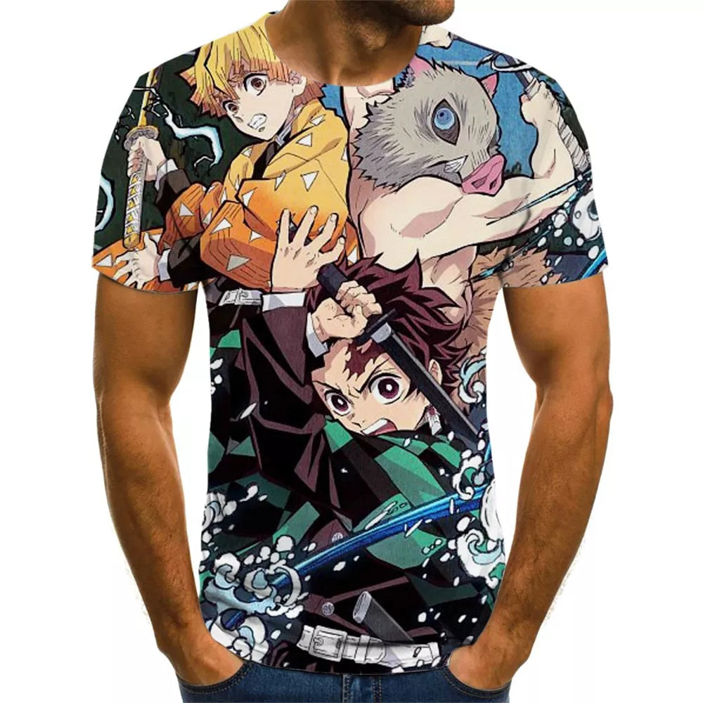 Demon Slayer Manga T-Shirt - Anime Fantasy Land