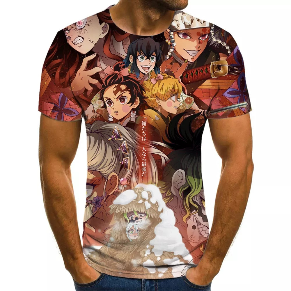 Demon Slayer Manga T-Shirt - Anime Fantasy Land