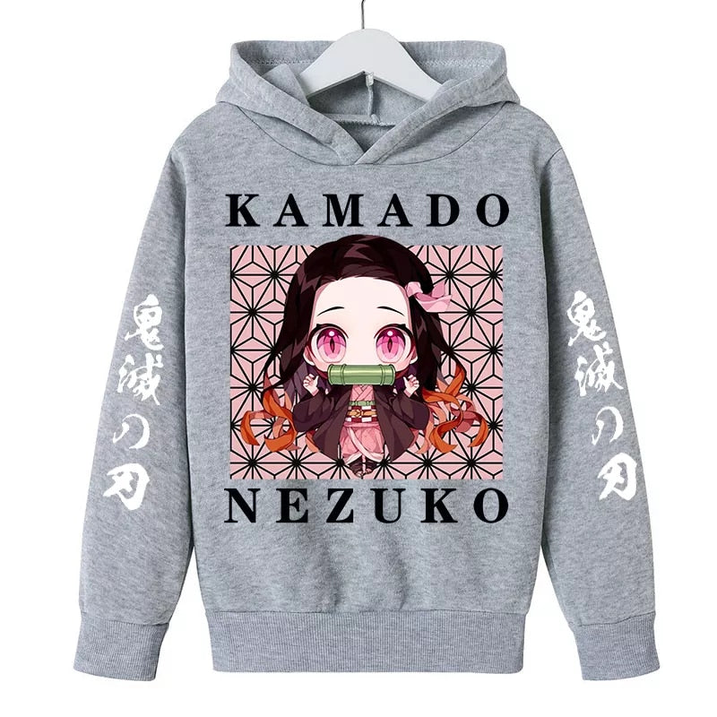 Demon Slayer Long-sleeved Sweatshirts - Anime Fantasy Land