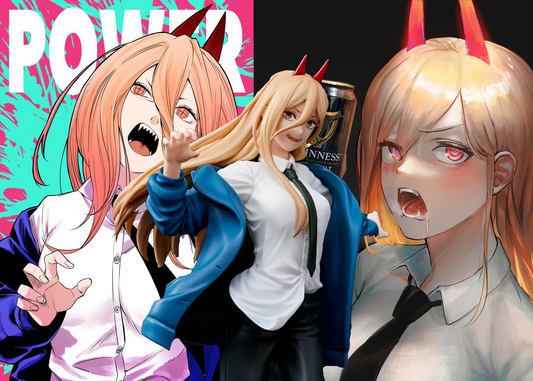 Chainsaw Man Dancing Power Figure