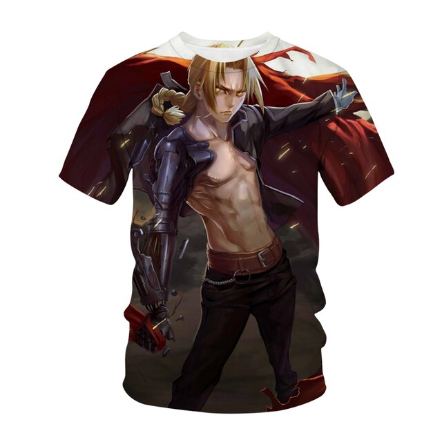 FullMetal Alchemist 3D T-Shirt