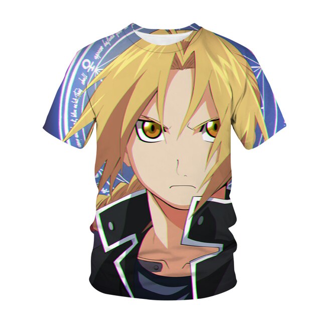 FullMetal Alchemist 3D T-Shirt