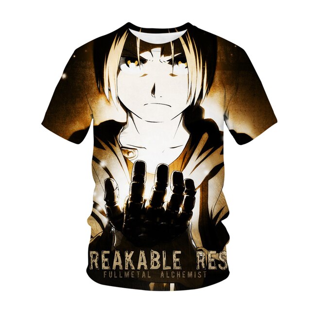 FullMetal Alchemist 3D T-Shirt