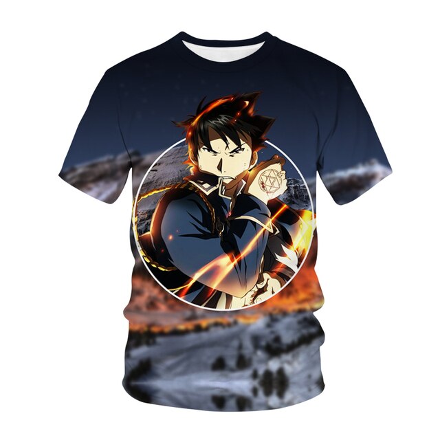 FullMetal Alchemist 3D T-Shirt