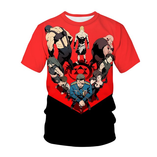FullMetal Alchemist 3D T-Shirt