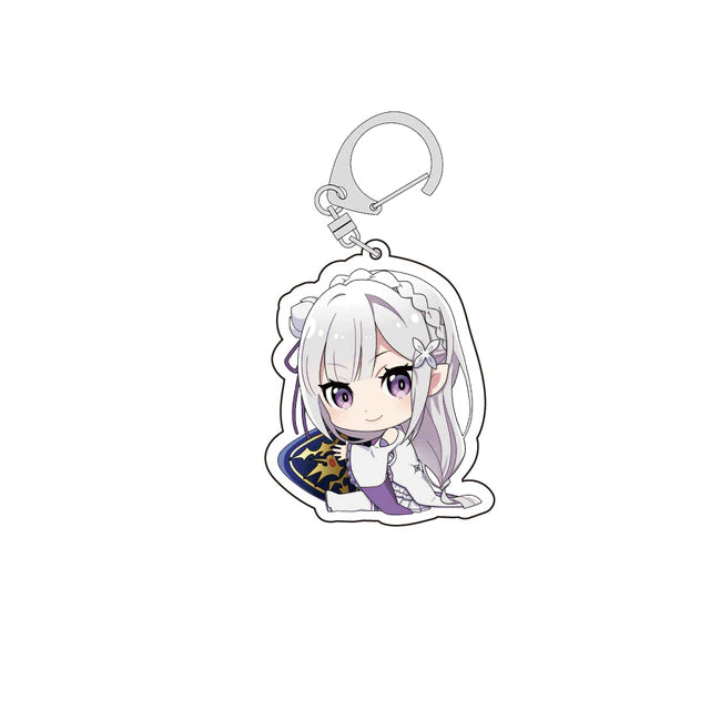 Re:Zero Characters Keyhhain Hook - Anime Fantasy Land