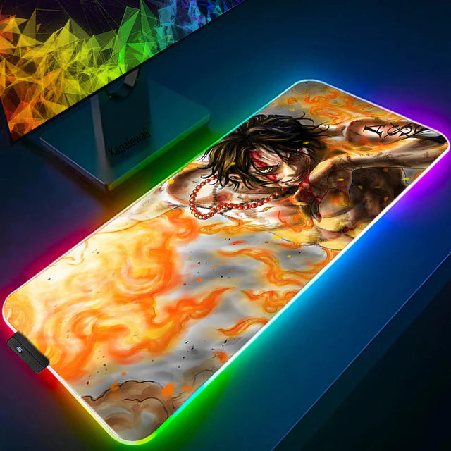 One Piece RGB Mousepad