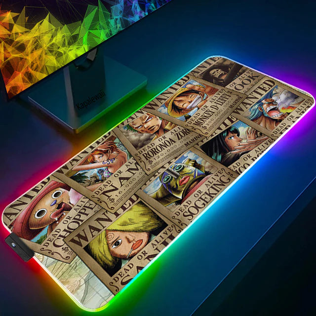 One Piece RGB Mousepad