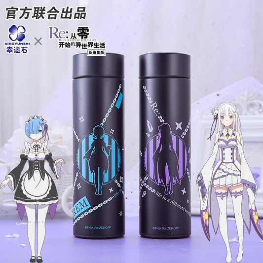 LED Display Steel Temperature Sensing Cup - Anime Fantasy Land