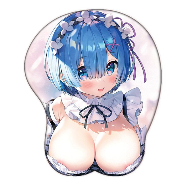 Sexy Oppai Rem Gaming Pad - Anime Fantasy Land