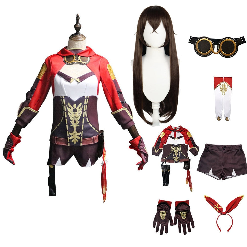 Game Genshin Impact Amber Full Set Cosplay
