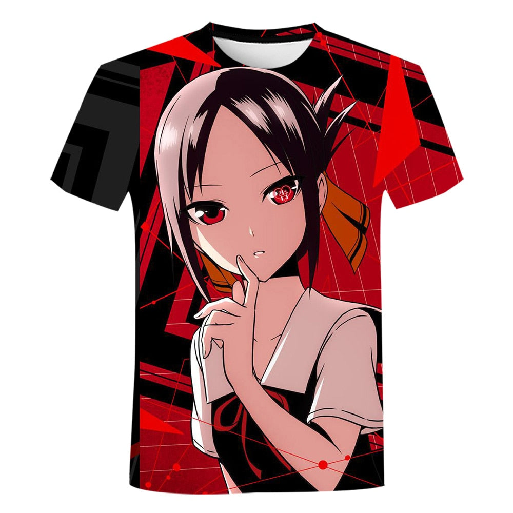 Kaguya Sama Love Is War 3D Print T-Shirts
