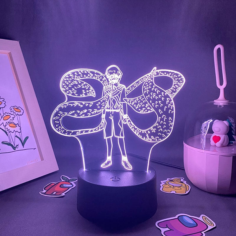 Tokyo Ghoul Kaneki Ken 3D LED Lamp RGB