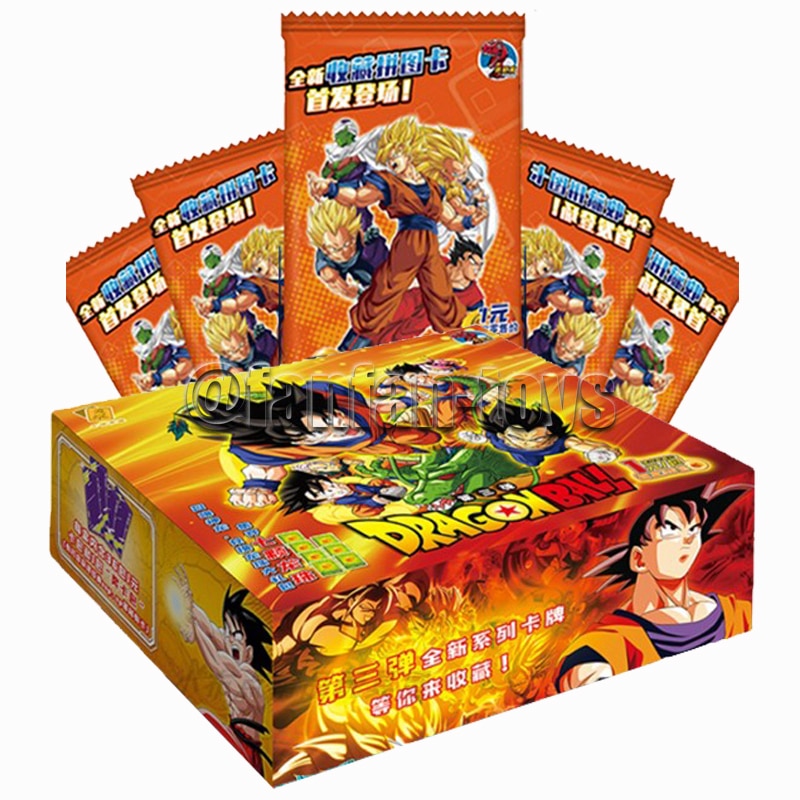 Dragon Ball Goku and Vegeta Cards