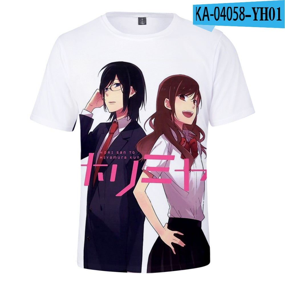 Horimiya 3D T-shirts