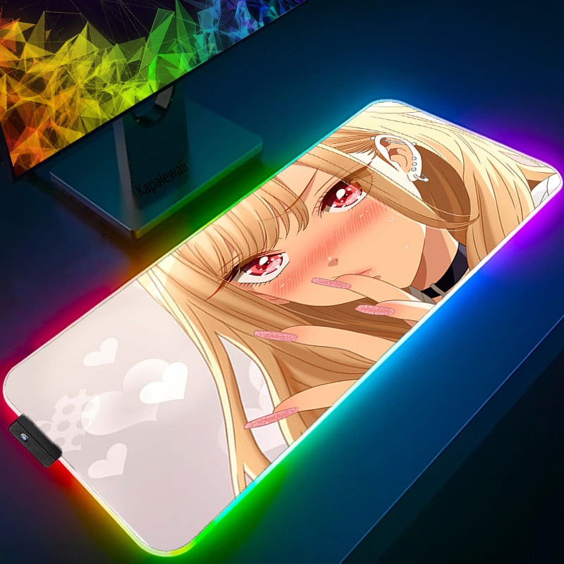My Dress-Up Darling LED RGB Mousepad