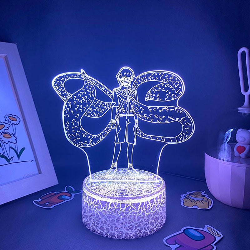 Tokyo Ghoul Kaneki Ken 3D LED Lamp RGB