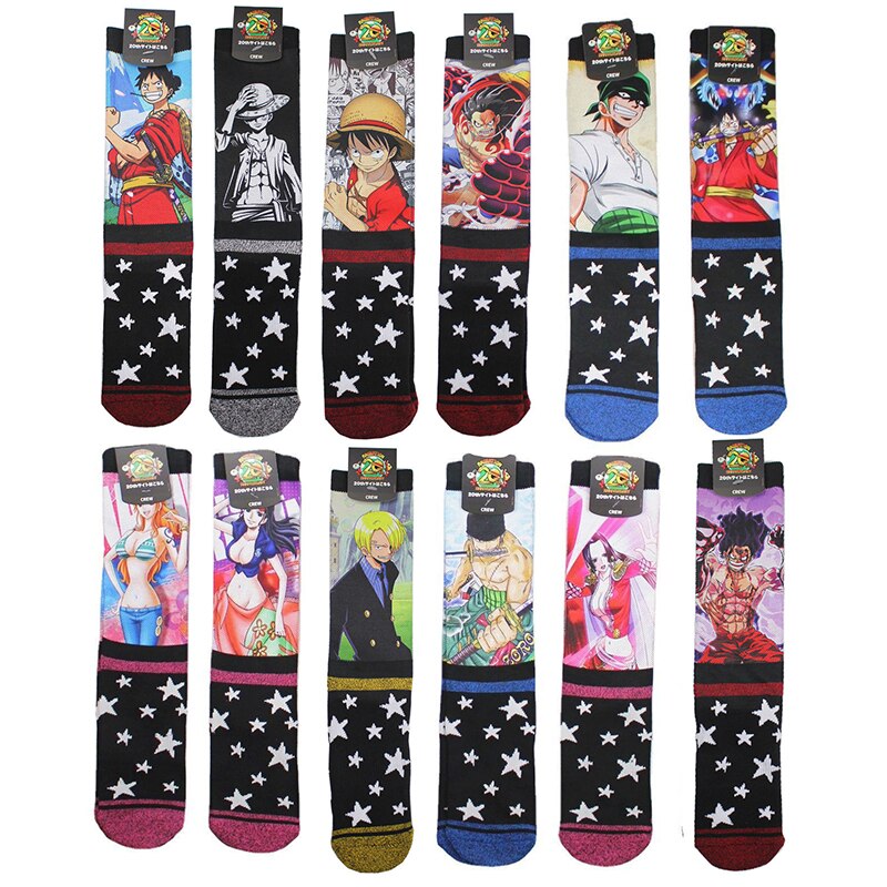 5 Pairs of New Anime Cartoon Ghost Slayer Socks Spring and Autumn Shallow  Mouth Boat Socks