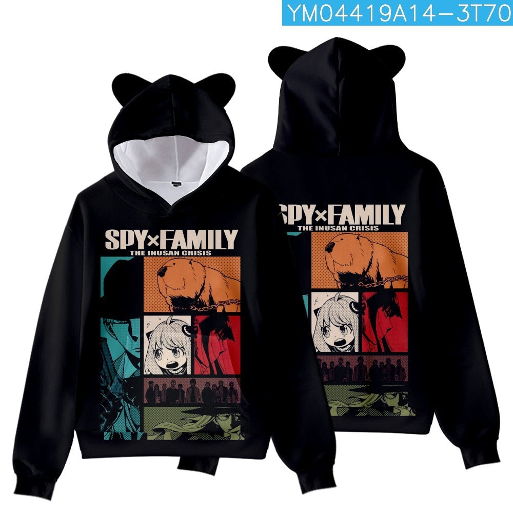 Spy X Family Ear Cute Hoodies