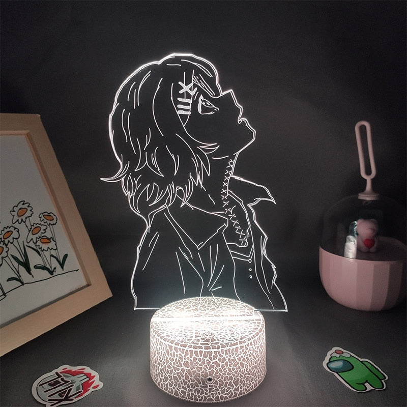 Tokyo Ghoul Kaneki Ken 3D LED Lamp RGB