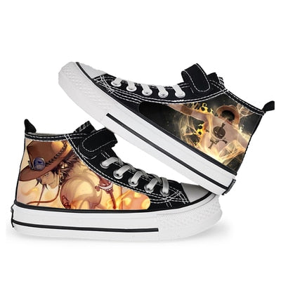 ONE PIECE  Monkey D. Luffy, Roronoa Zoro High Top Shoes