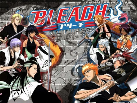 Bleach kenpachi Gotei Figure Poster
