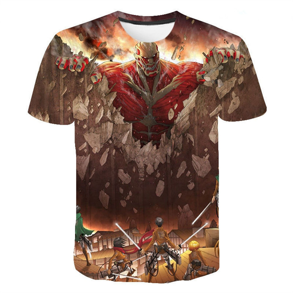 Manga Attack On Titan T Shirts