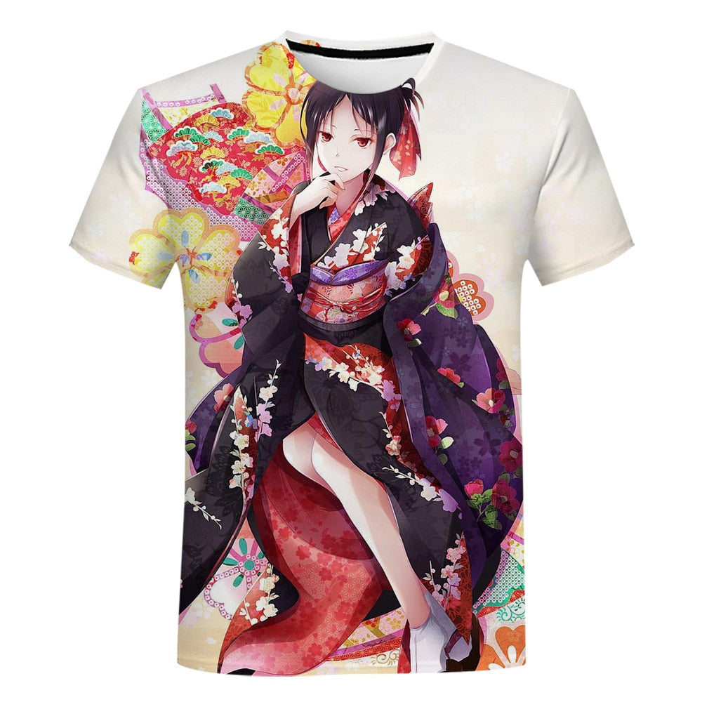 Kaguya Sama Love Is War 3D Print T-Shirts