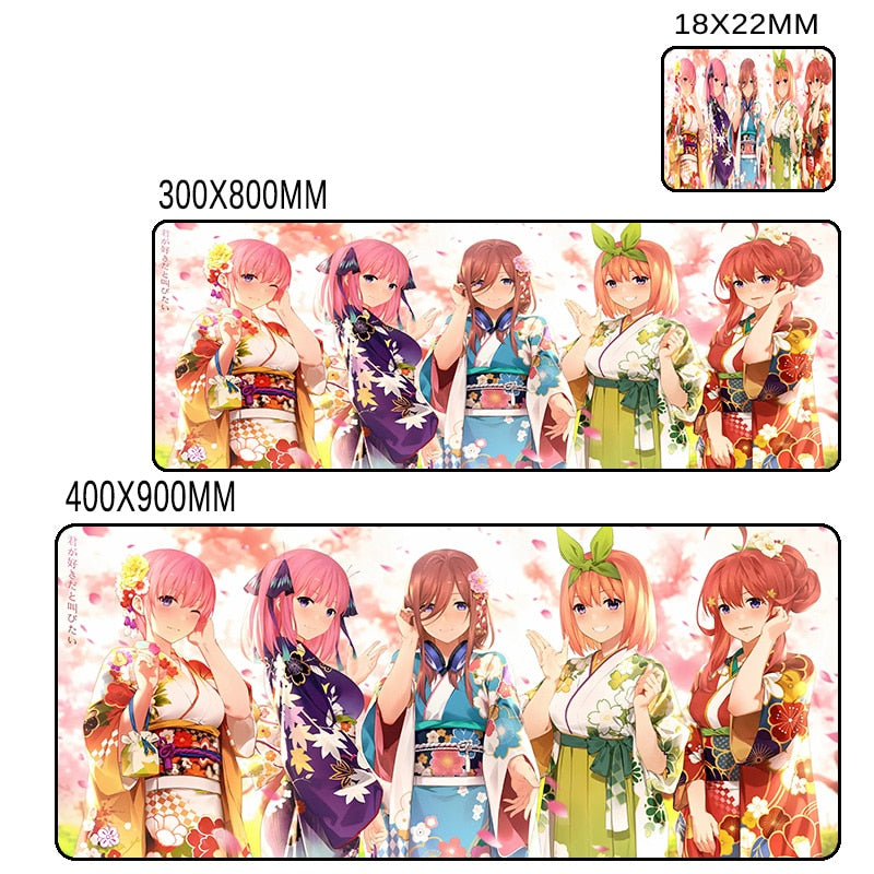 The Quintessential Quintuplets Mouse Pad