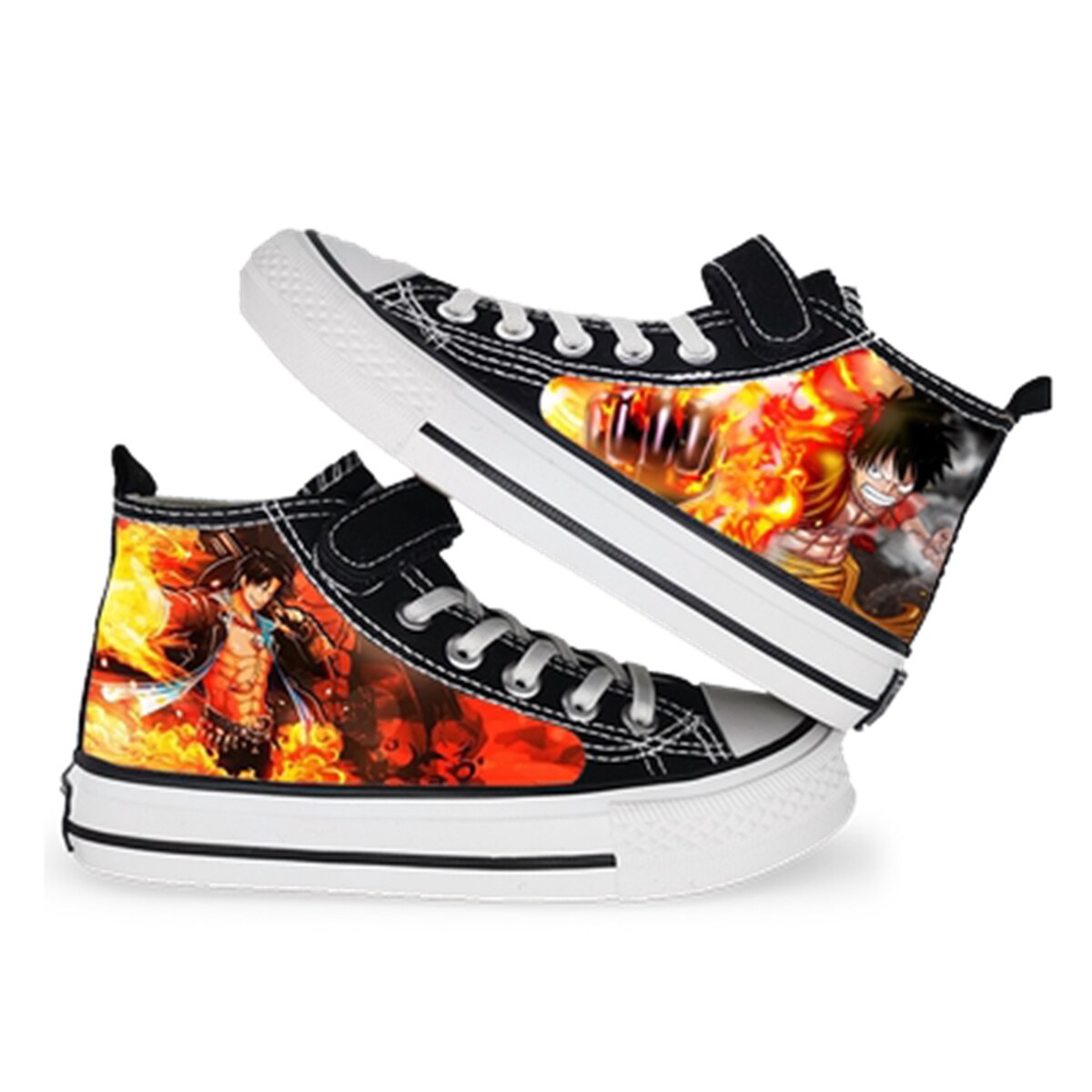 ONE PIECE  Monkey D. Luffy, Roronoa Zoro High Top Shoes