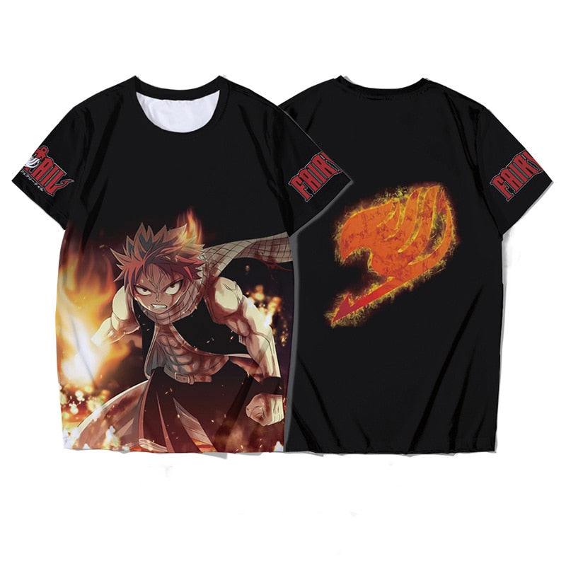 Fairy Tail 3D Print T-Shirts