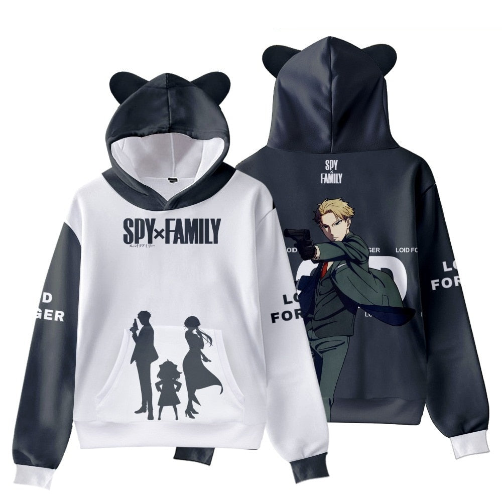 Spy X Family Ear Cute Hoodies