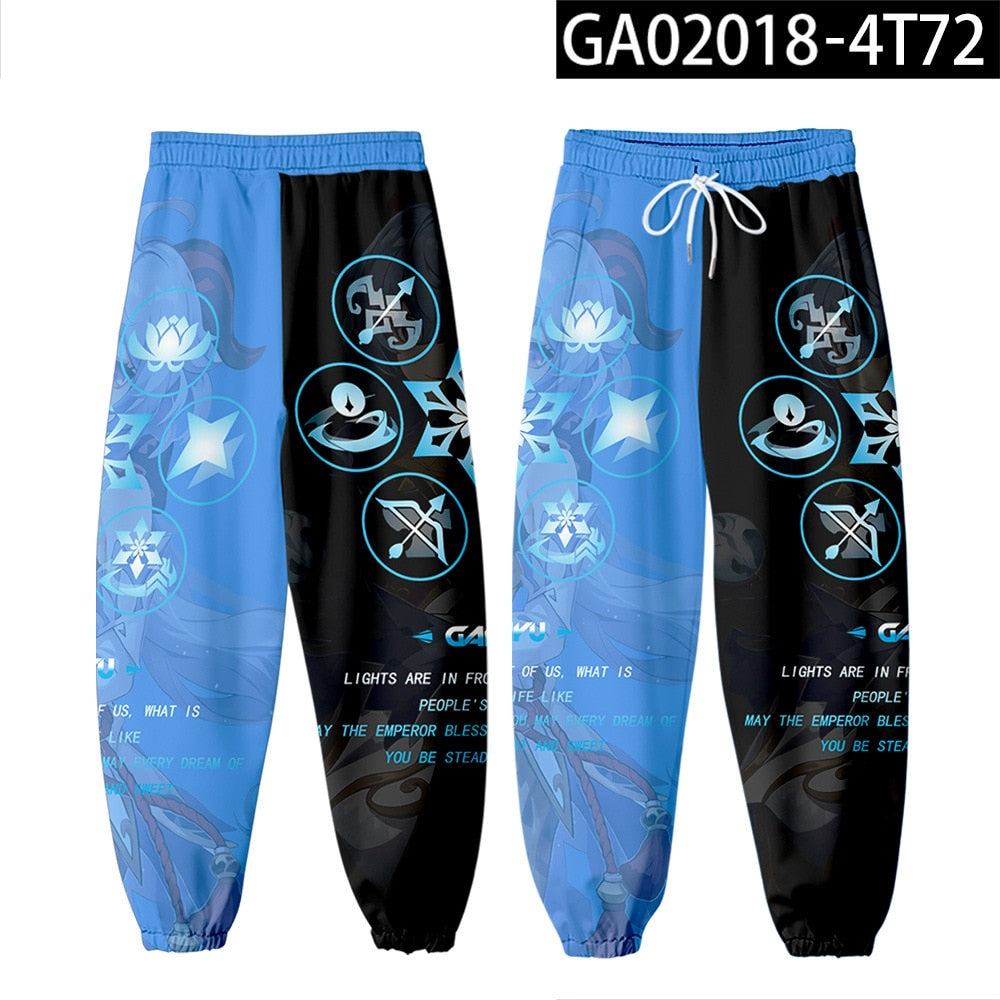 Genshin Impact Klee Xiao Cosplay Pants