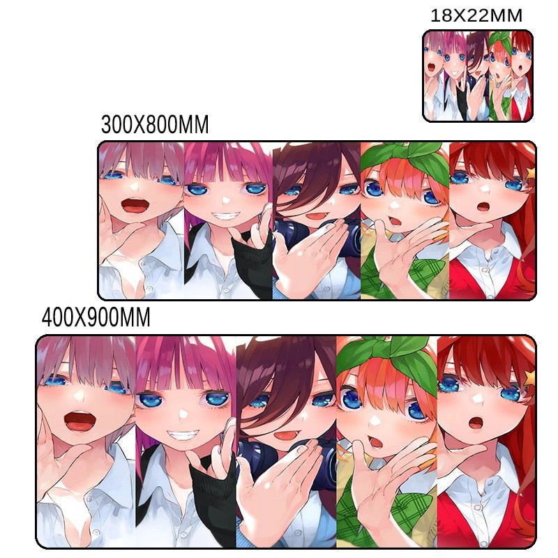 The Quintessential Quintuplets Mouse Pad