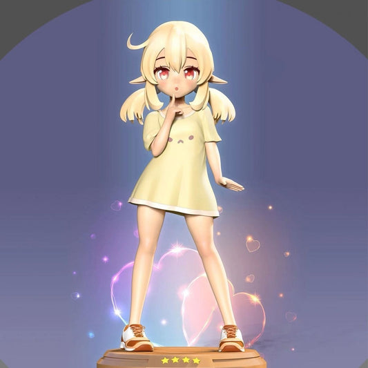 Genshin Impact Lumine genshin Action Figure